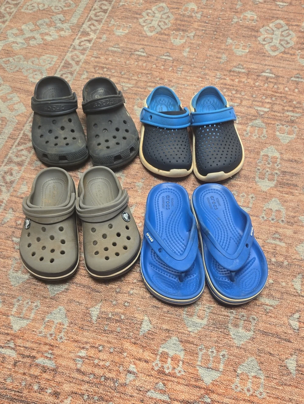 CROCS Kids Mix — 4 Pairs